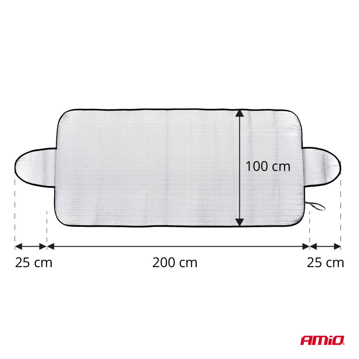 Universaalne esiklaasikate suveks/talveks 200x100 cm AMIO-04881