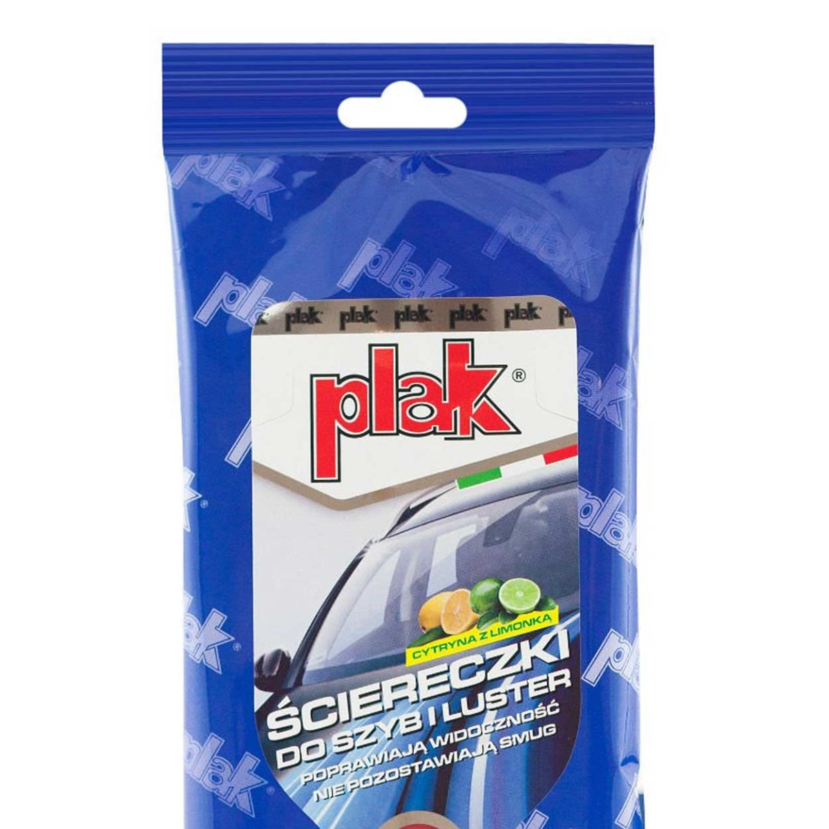 PLAK klaasipuhastuslapid, 24 tk, sidrunilõhnalised