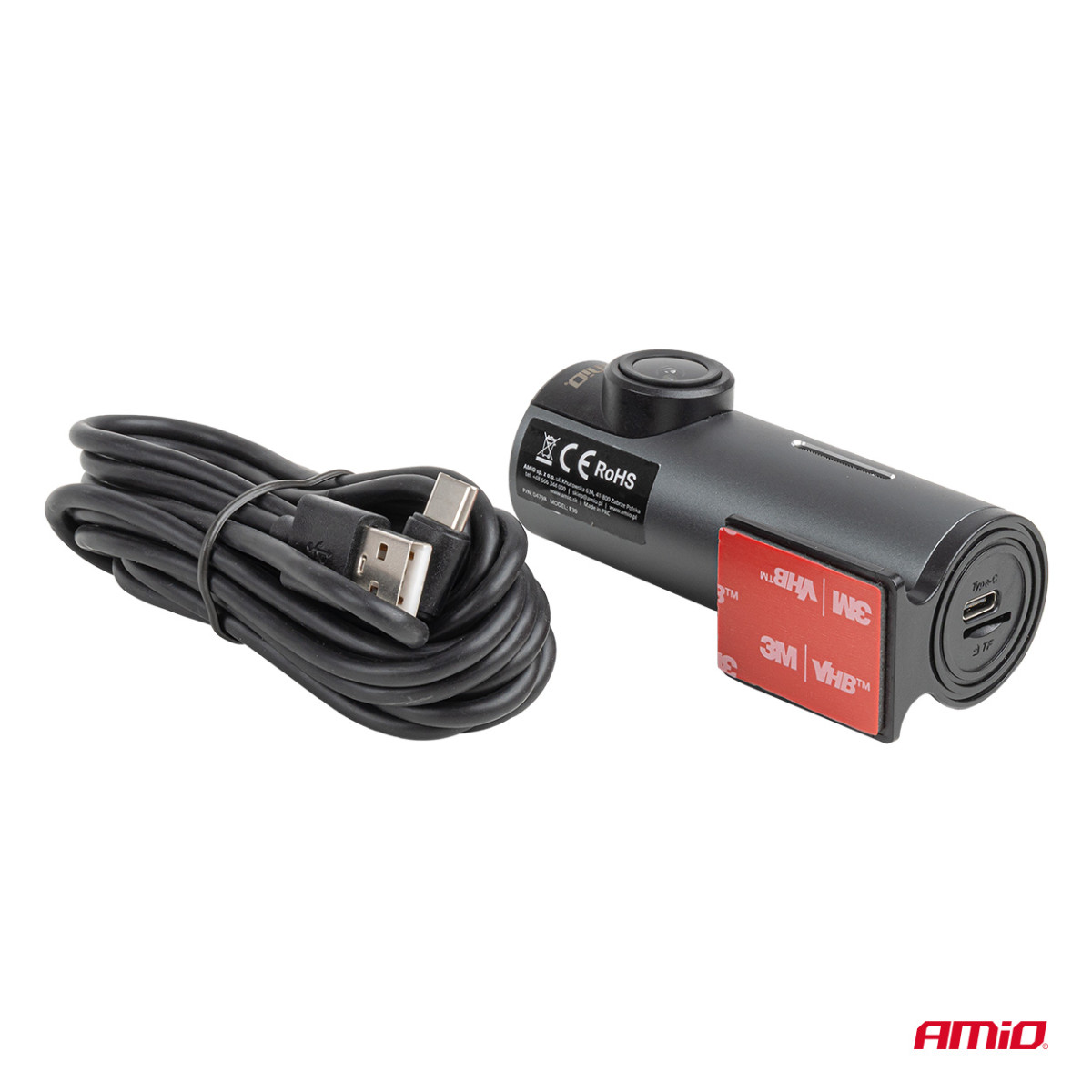 Autosalvesti 1K WLAN Wi-Fi Full HD 128 GB AMIO-04798