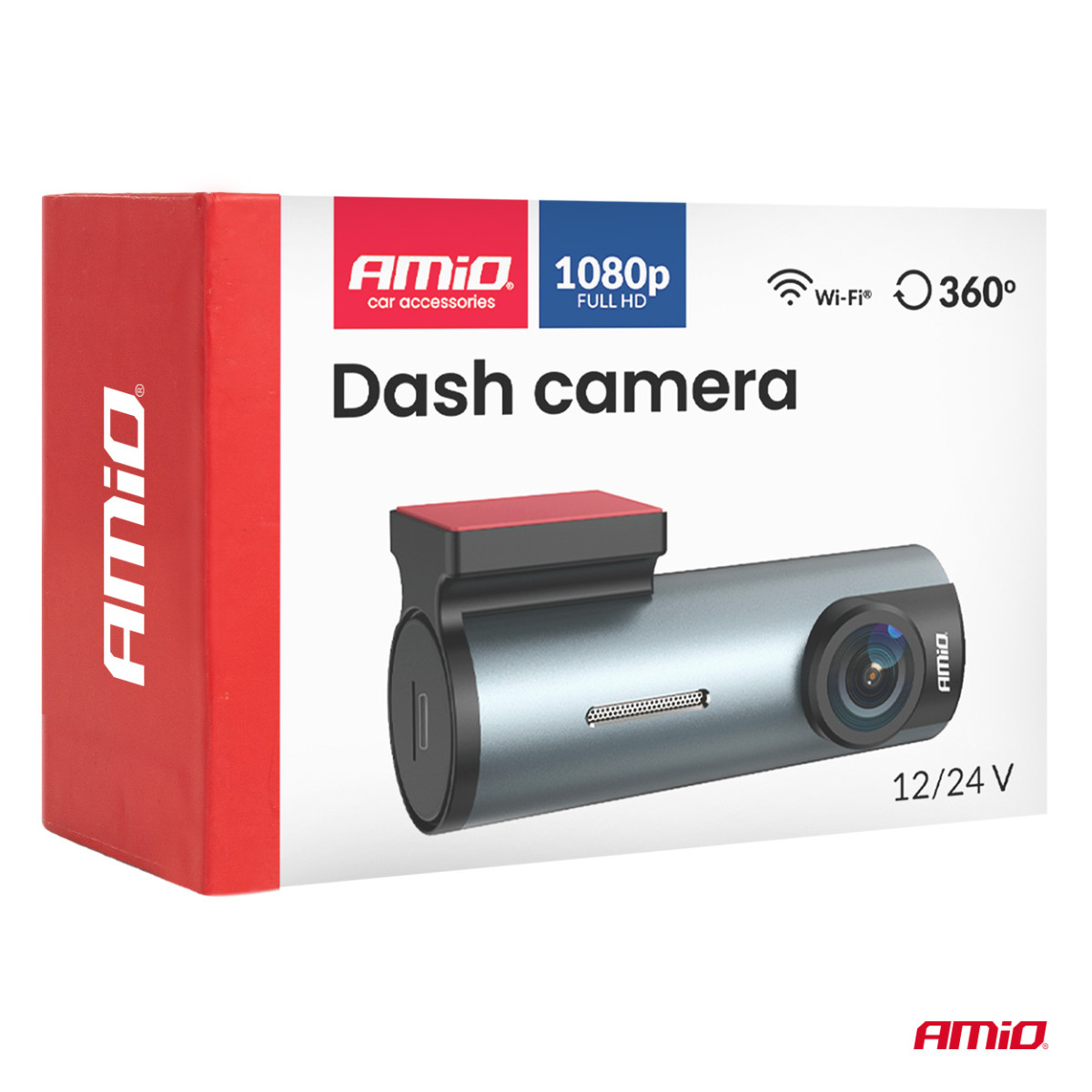 Autosalvesti 1K WLAN Wi-Fi Full HD 128 GB AMIO-04798