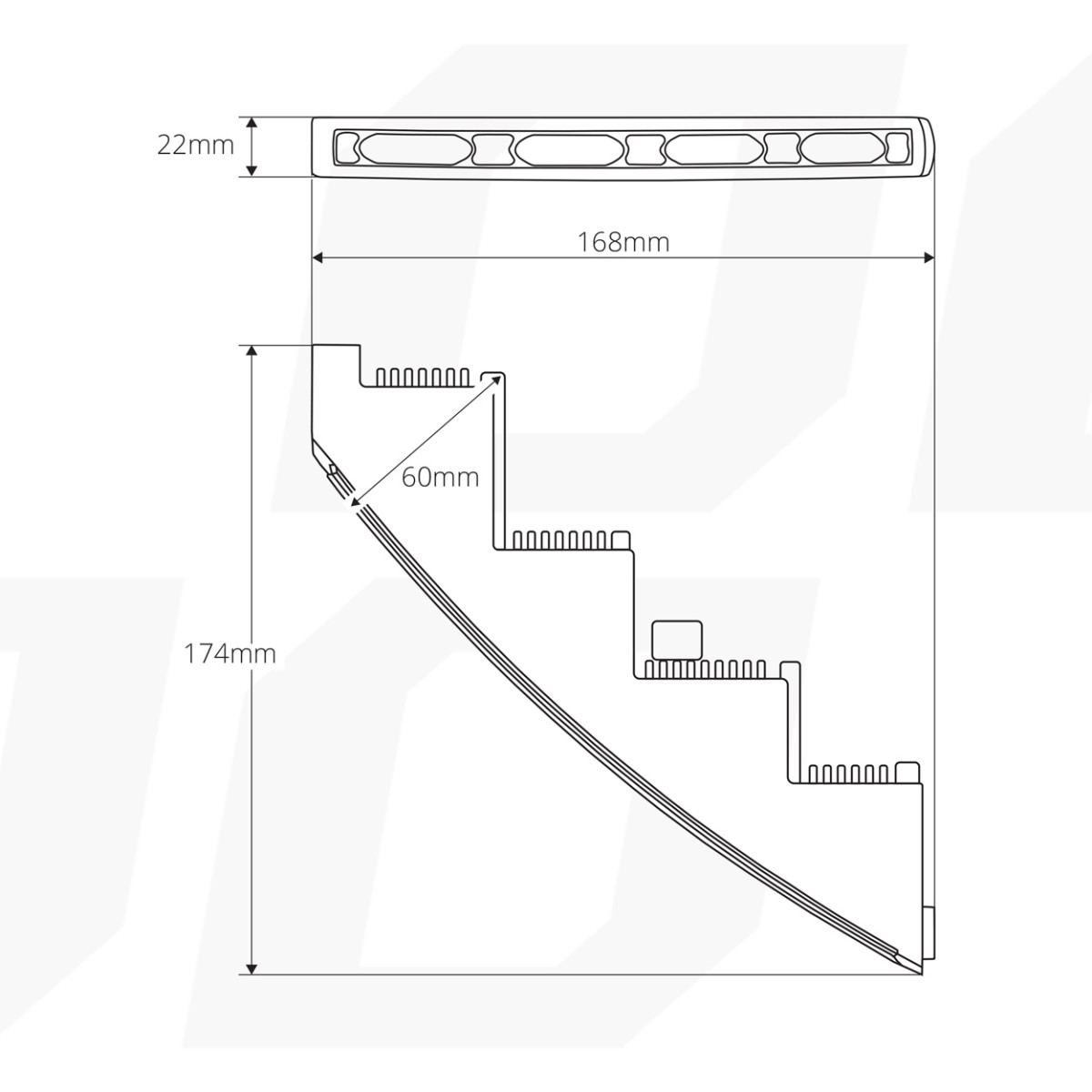 Päevasõidutuled DRL 523HP mini