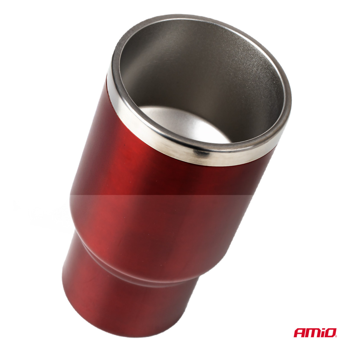 Autokannu tass, 450 ml 12V, punane, AMIO-02177