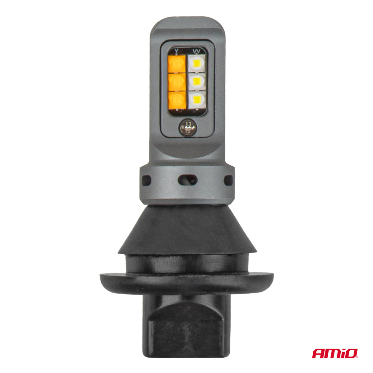 LED DRL päevasõidutuled ja suunatuled 2in1, 1156, CANBUS, 12/24 V, AMIO-05005