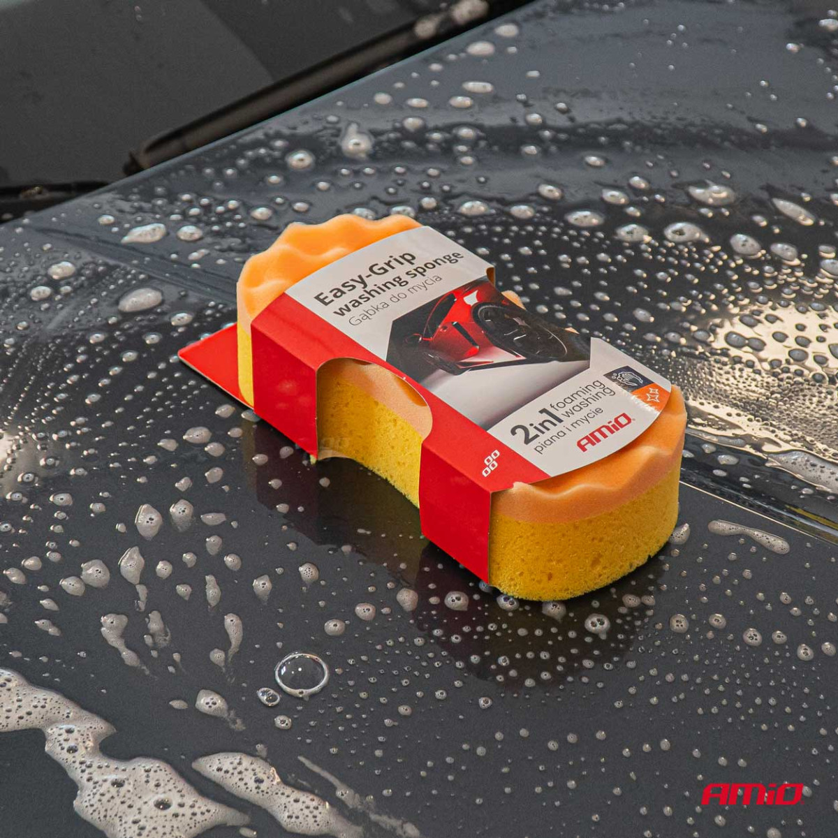 Pehme autopesukäsn Easy-Grip, AMIO-03841