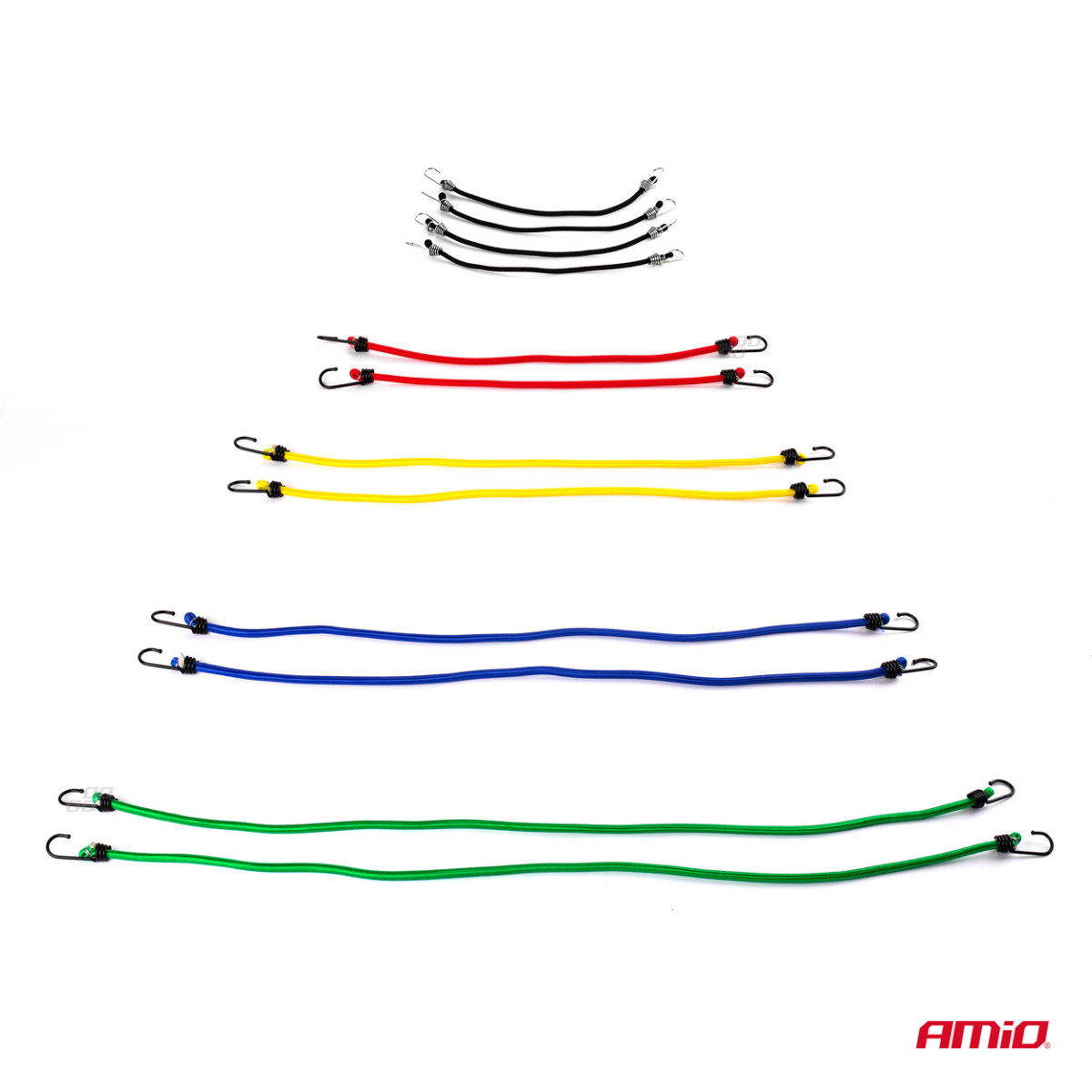 12 elastse pagasirihma komplekt, BSTRAP-11 AMIO-02836