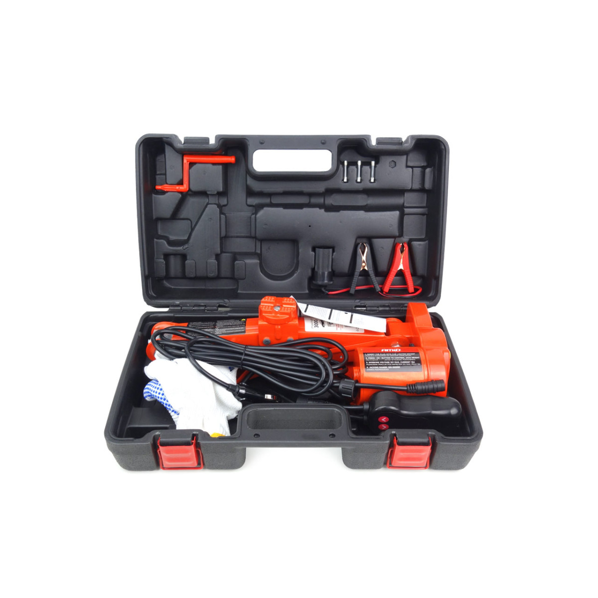 Elektriline trapetstõstuk 3000 kg, 12 V, puldiga ja remondikomplektiga AMIO-02406