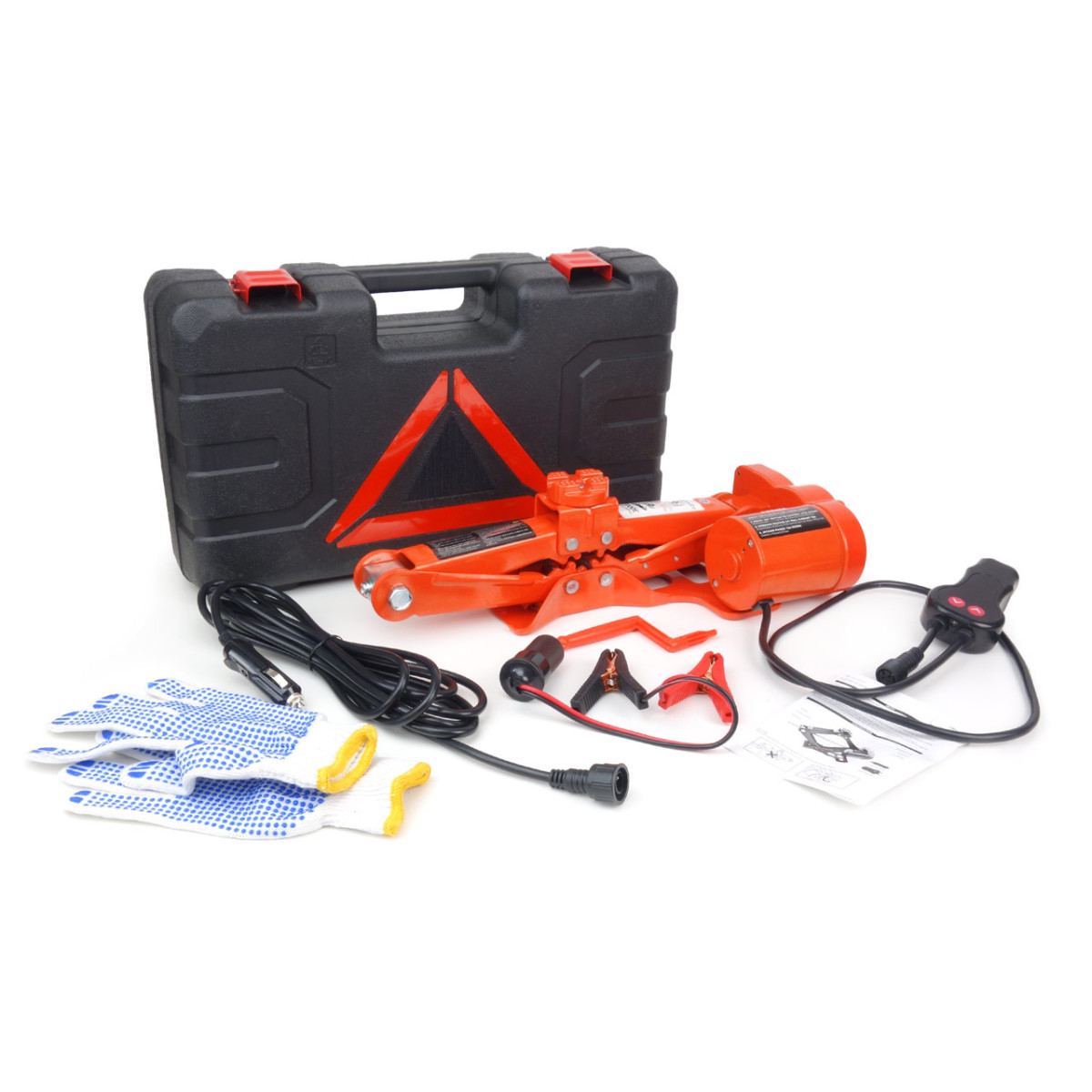 Elektriline trapetstõstuk 3000 kg, 12 V, puldiga ja remondikomplektiga AMIO-02406