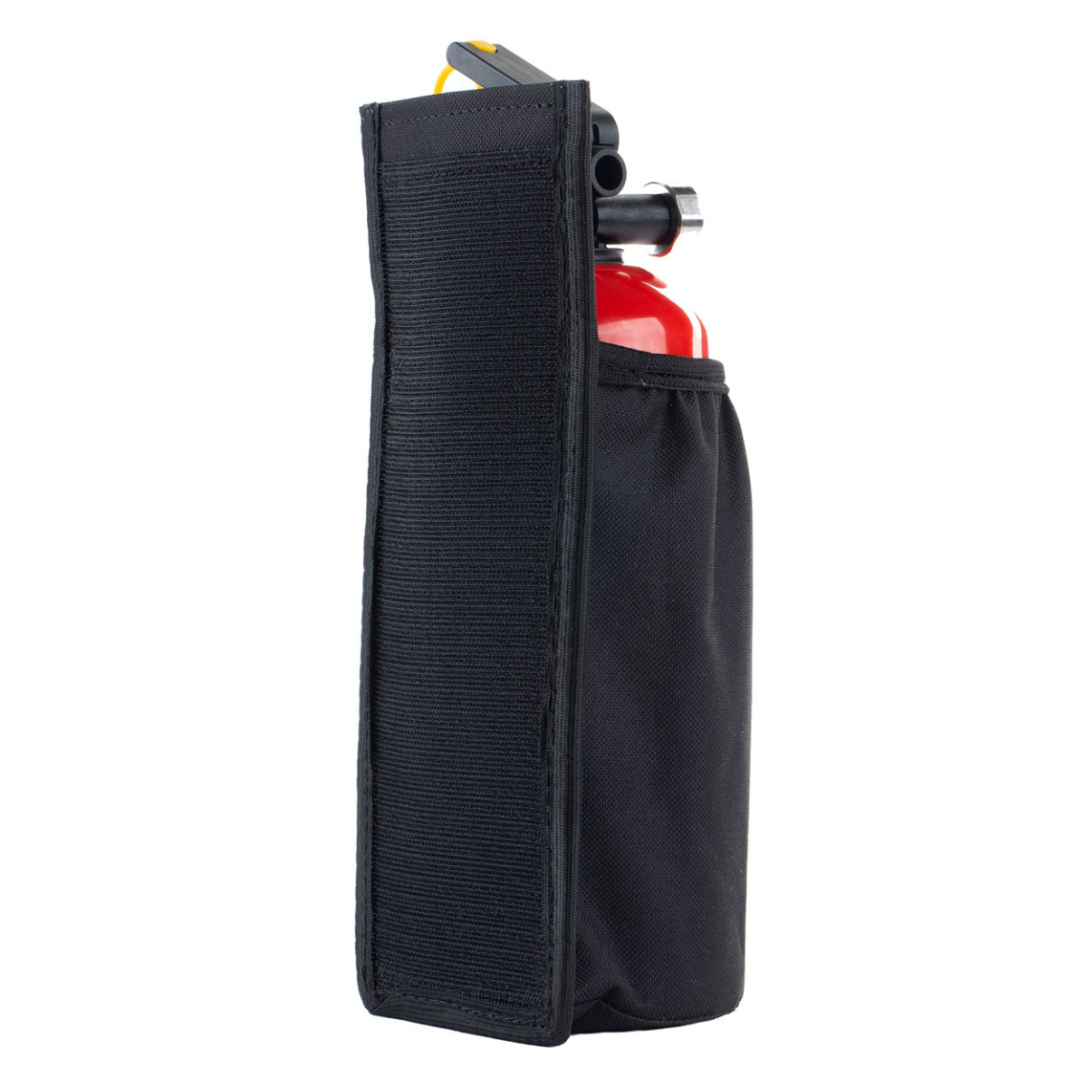 Tulekustuti hoidik, teibiga, must AMIO-02867