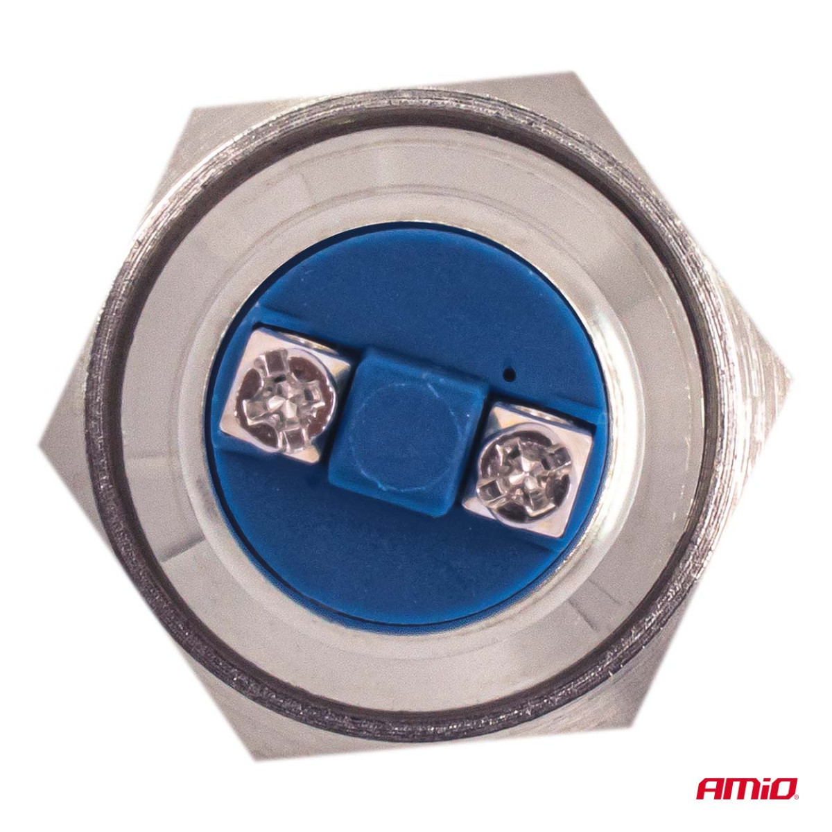 Lame ümmargune hetkeline surunupp, 19 mm, 5 A, 12/230 V AMIO-04436