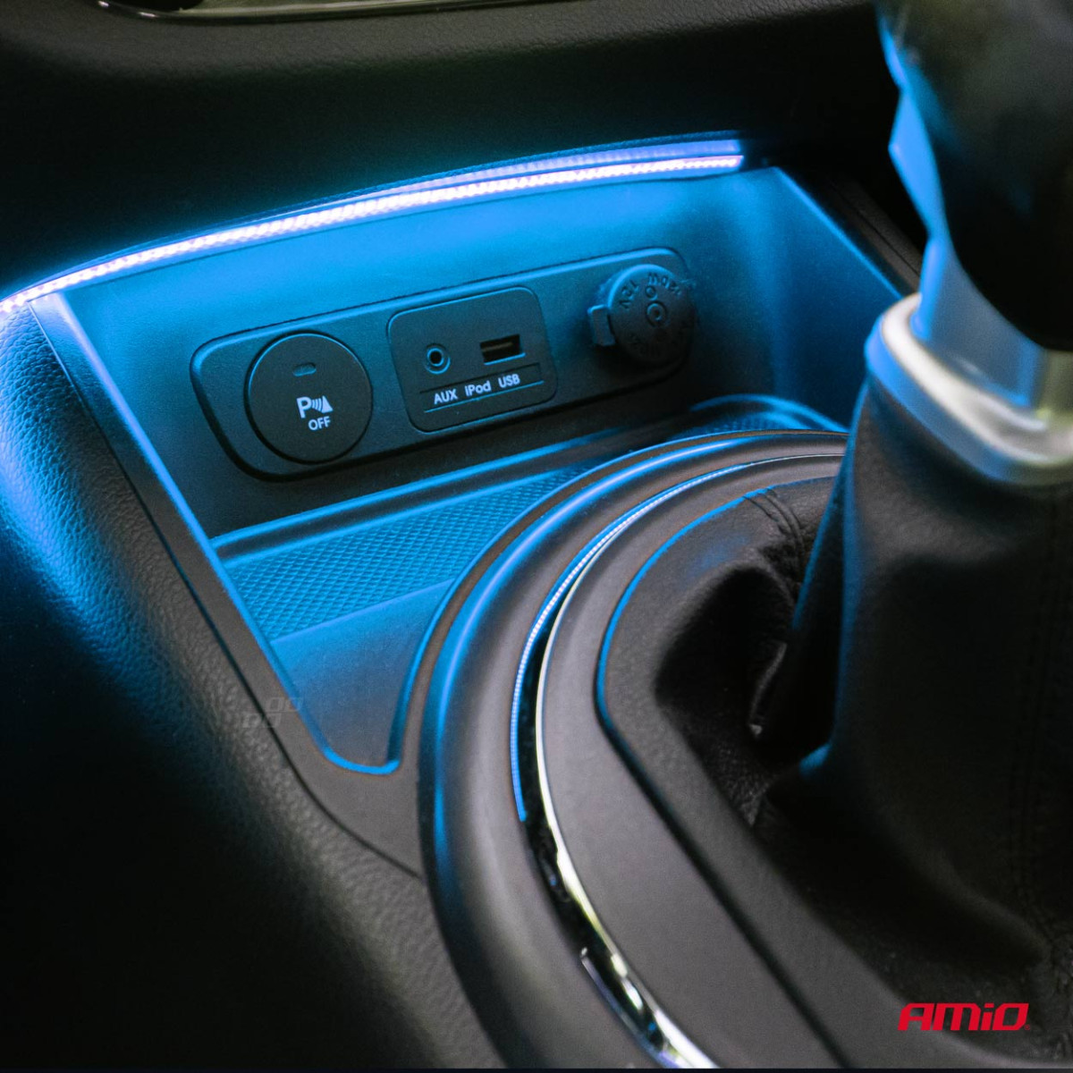 Painduvad COB LED-ribad 2x30 cm 12V, sinised