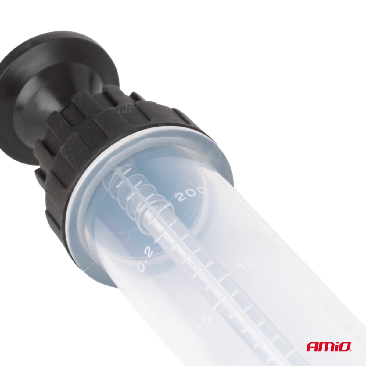 Vedeliku ja õli ekstraheerimise süstal 200 ml AMIO-03156