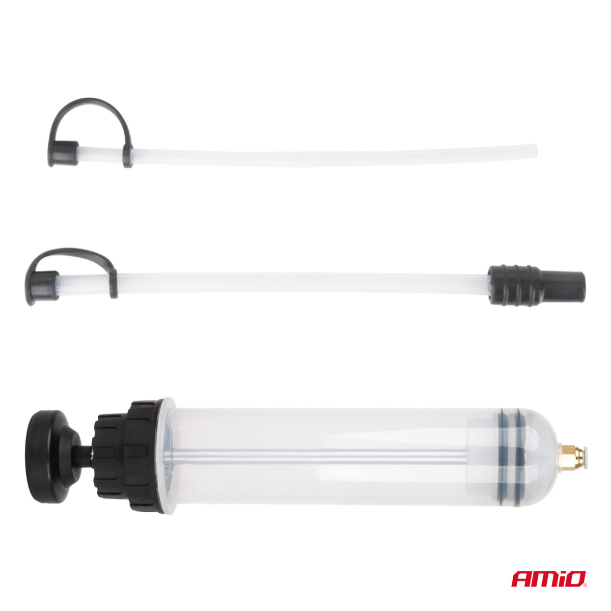 Vedeliku ja õli ekstraheerimise süstal 200 ml AMIO-03156