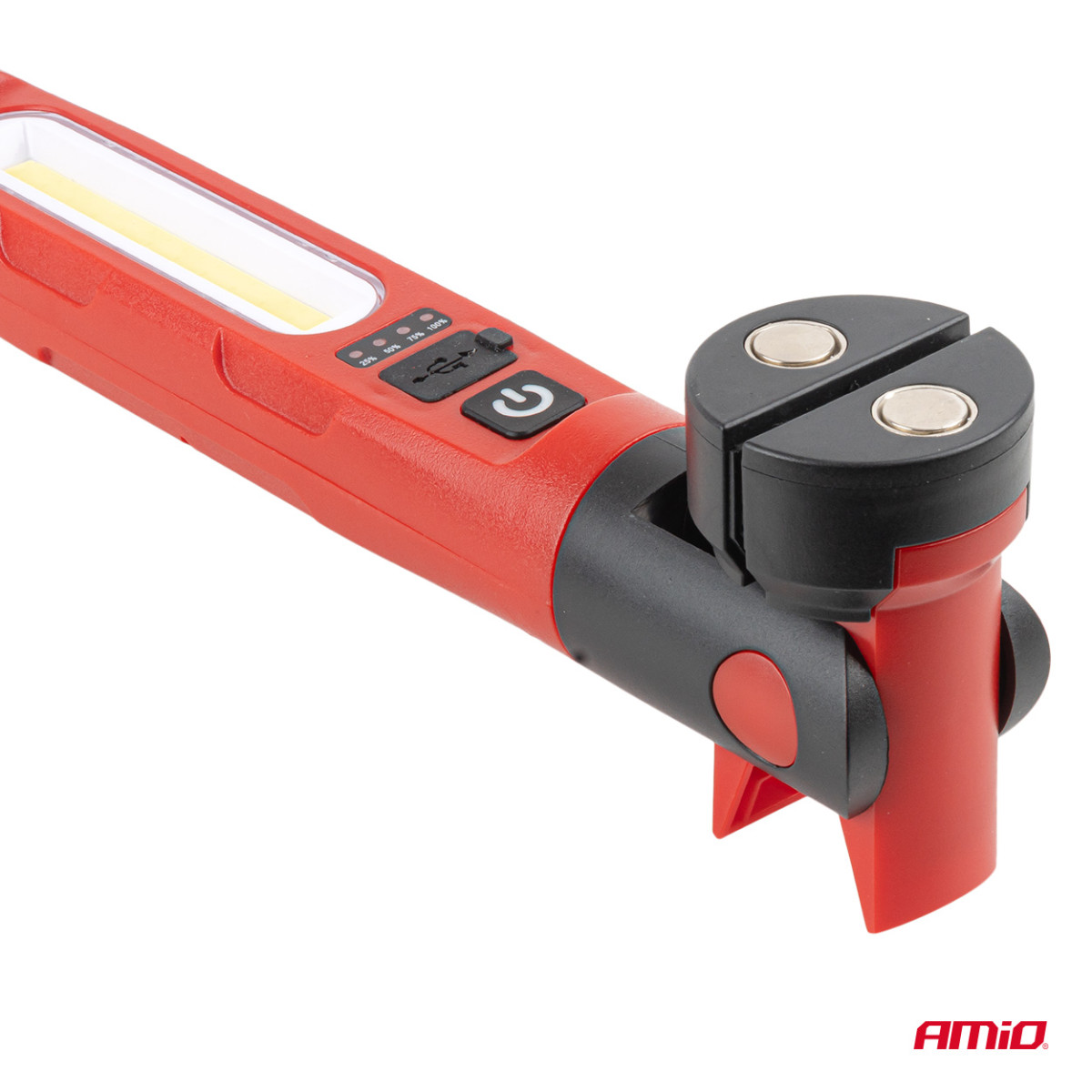 Kokkupandav LED-töövalgusti magnetiga, 4000 mAh, AMIO-05025