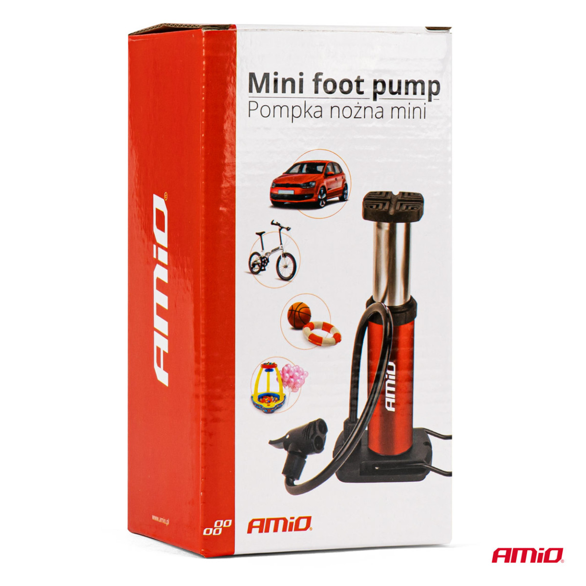 Jalgpump MINI PU05, metall AMIO-02142