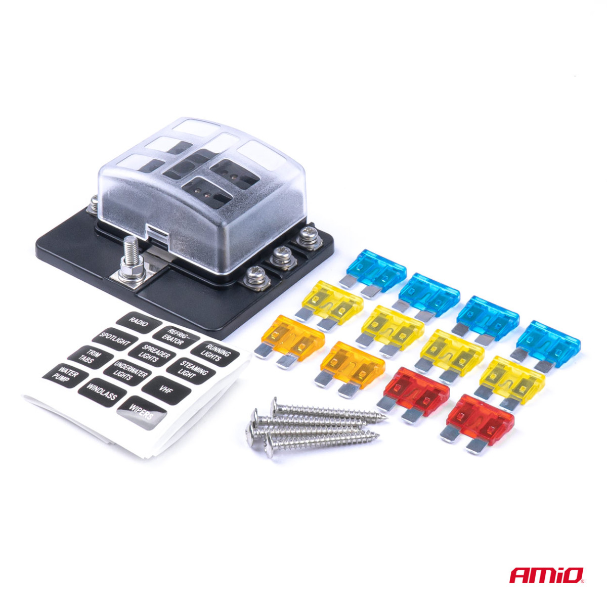 Kaitsmekarp, 6-pesaga, kaitsmetega AMIO-03039