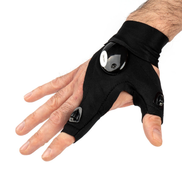 LED-tulega kindad, 2 tk.