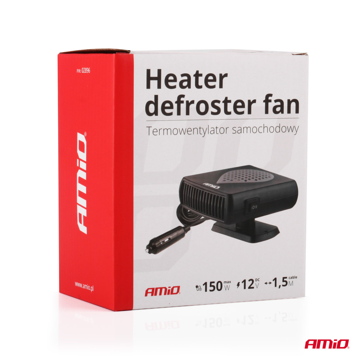 Autosoojendi ventilaatoriga 12V 150W AMIO-02896
