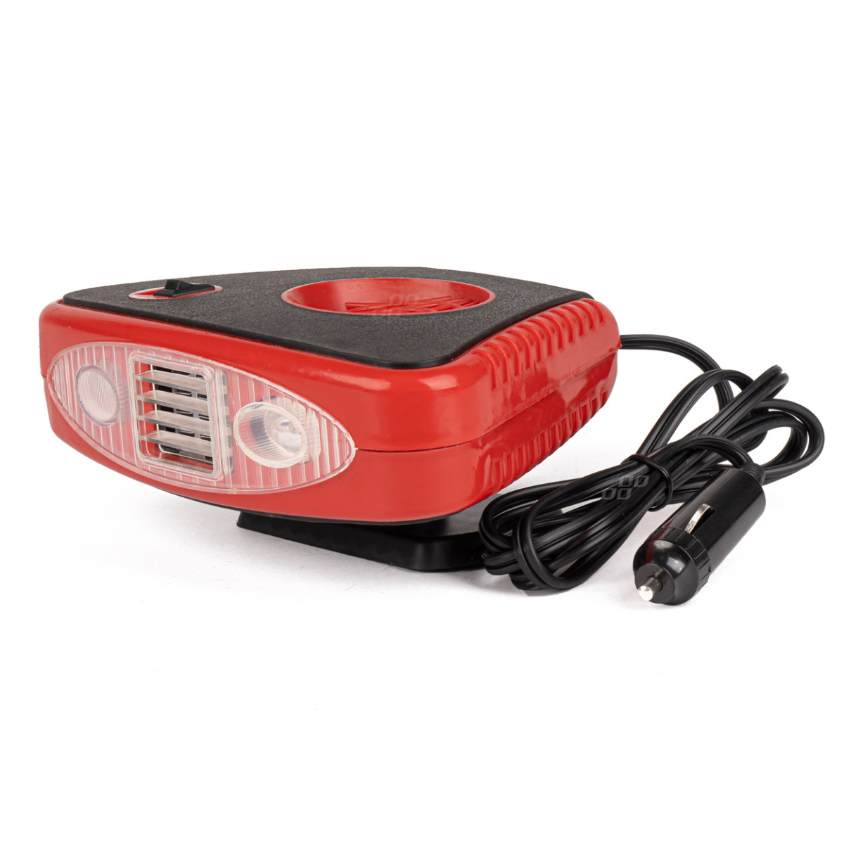 Autosoojendi ventilaatori ja lambiga, 12V