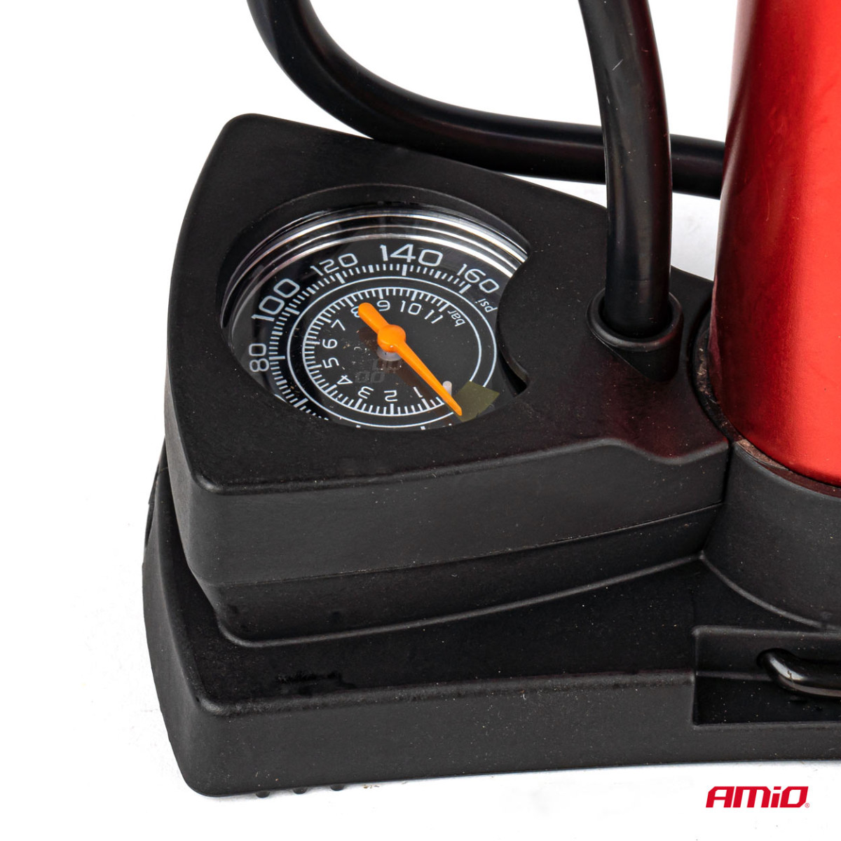 Mini jalgpump manomeetriga PU03, AMIO-02147 