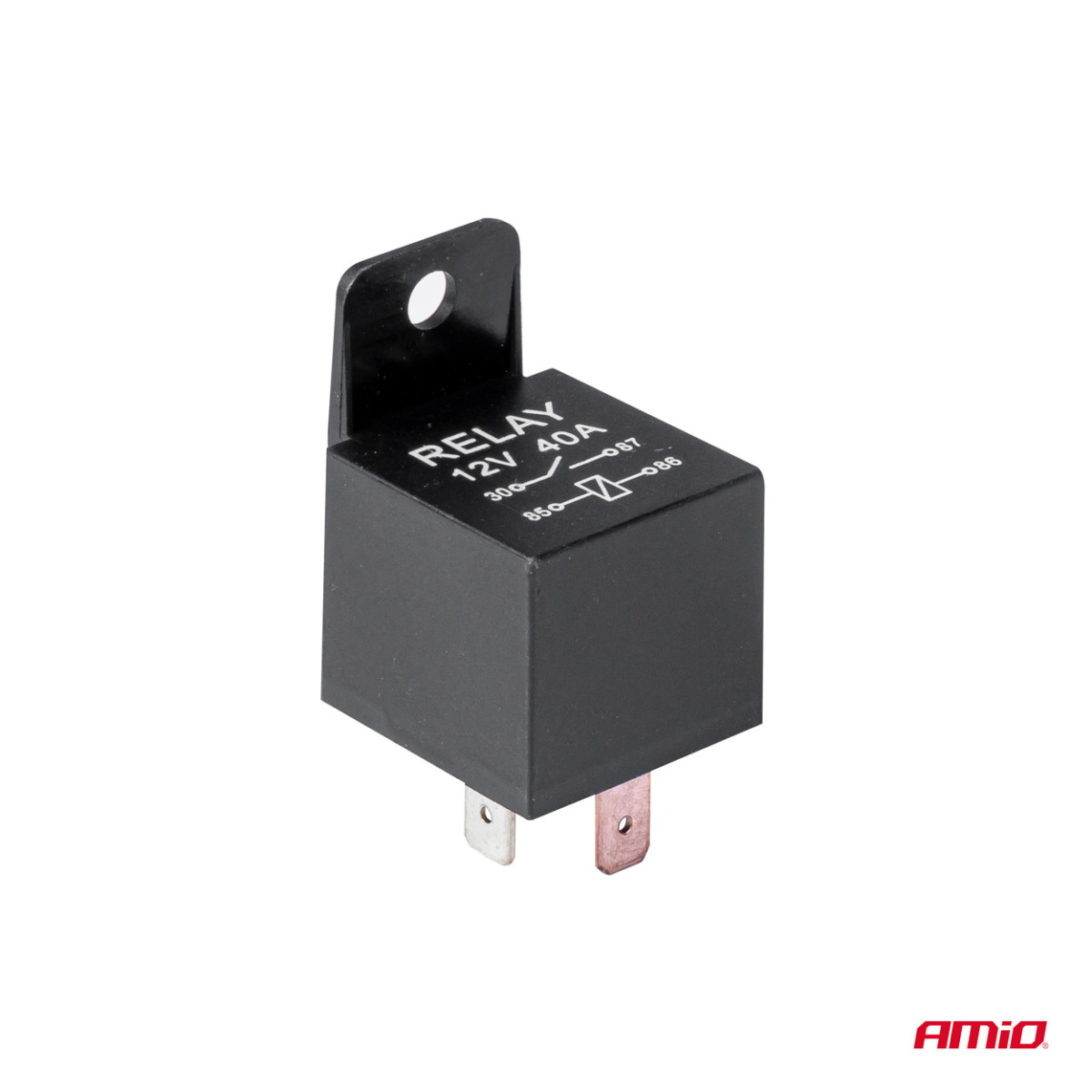 Helisignaal – kahetooniline, 118 dB, 12V, releega, AMIO-03619
