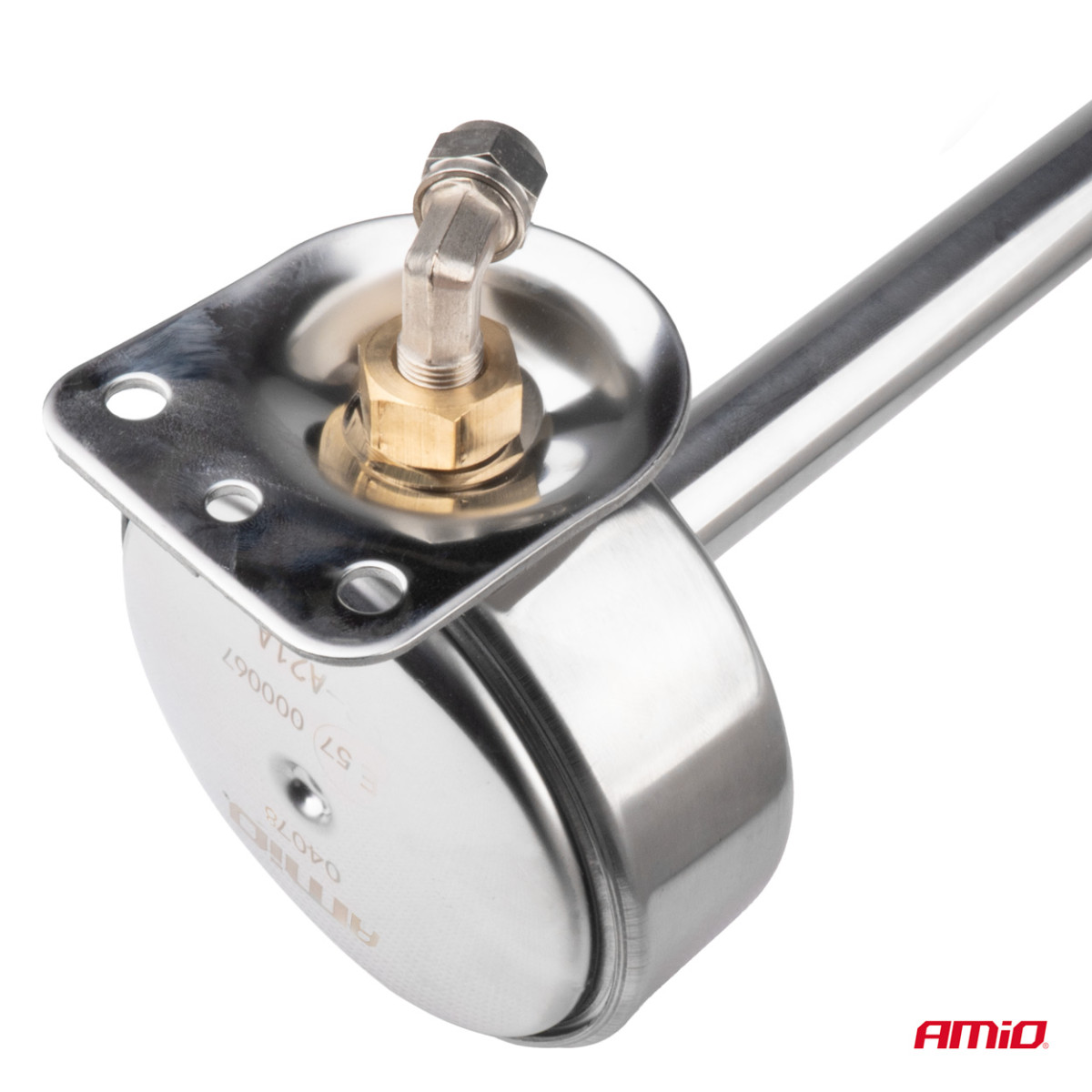 Signaal – kroom, 620 mm, 115 dB, 12/24V, madal toon, AMIO-04078