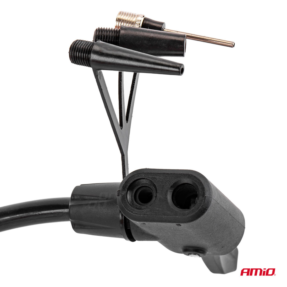 HQ ühe kolviga jalaga pump Ø55 mm manomeetri ja adapteritega PU06