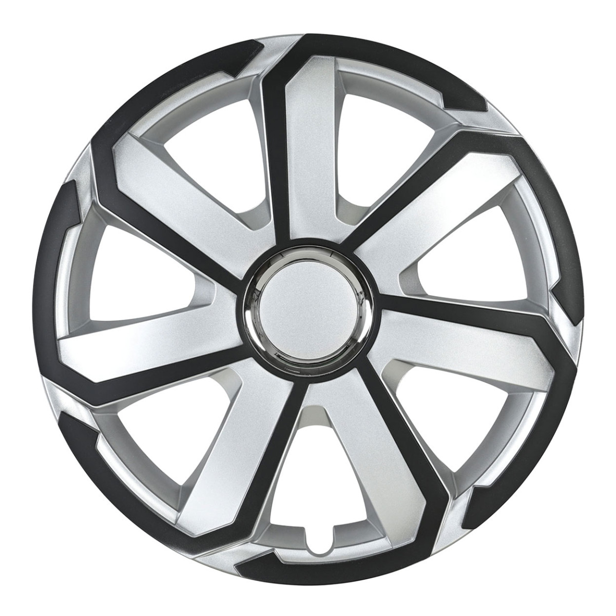 Rattakate 1 tk. AEROSPIN, hõbedane ja must 16" 