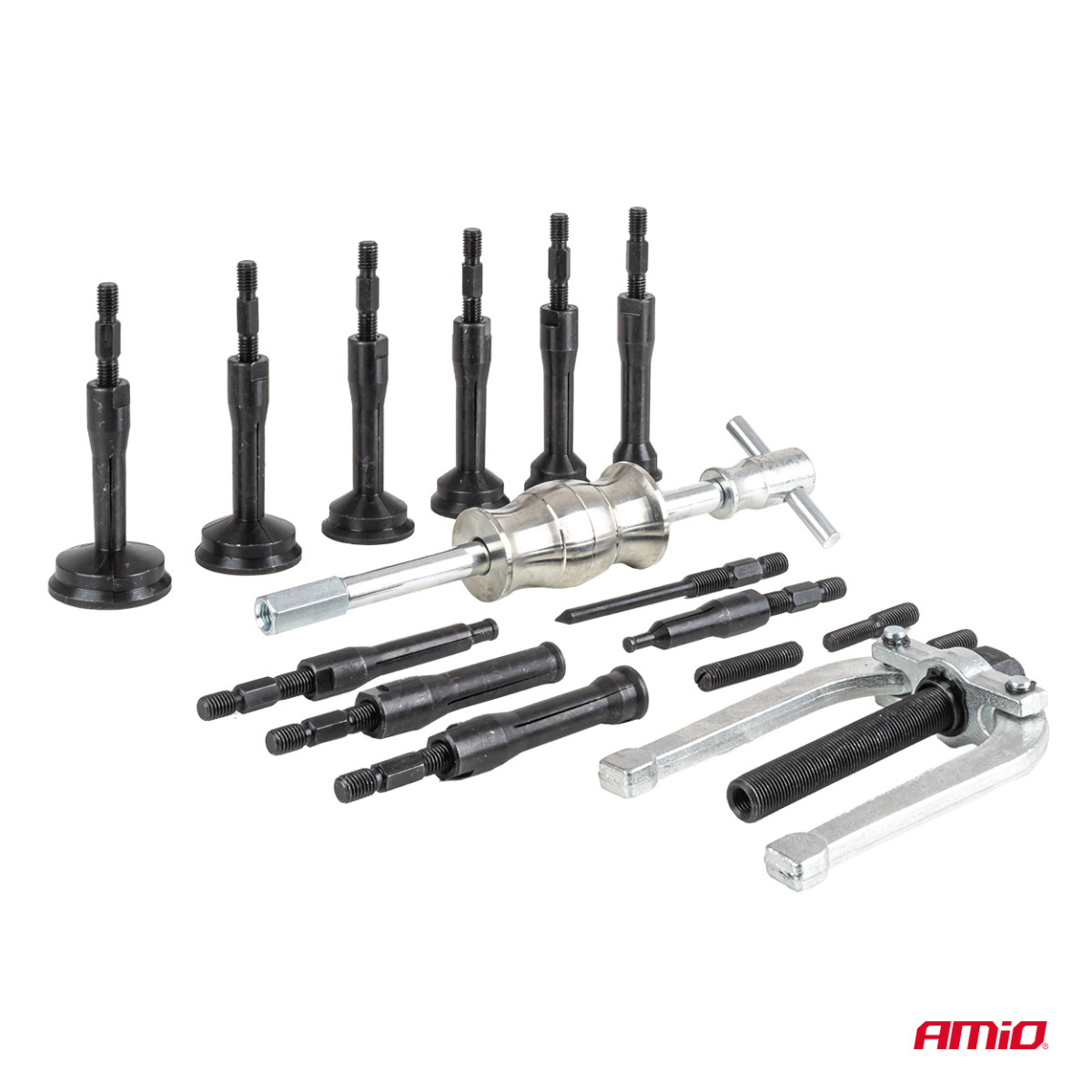 Inertsvasar laagrite eemaldamiseks 8–58 mm, 16 tk. AMIO-04758