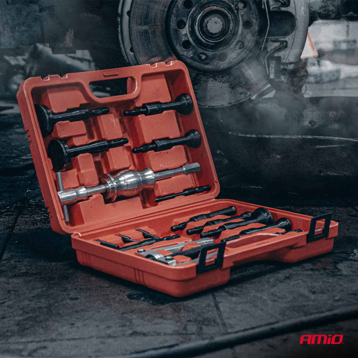 Inertsvasar laagrite eemaldamiseks 8–58 mm, 16 tk. AMIO-04758