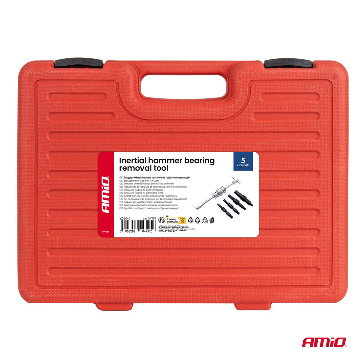 Inertsiaalhaamer laagri eemaldamiseks AMIO-04757