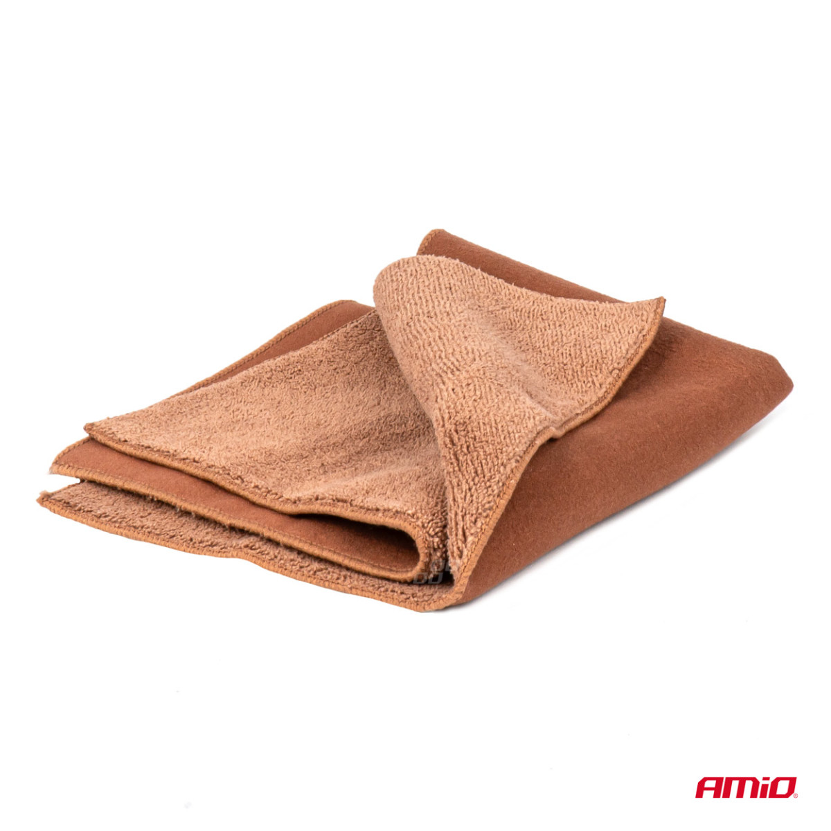 Mikrokiudlapp 2in1 CORAL+SUEDE 30×30 cm, 500 g/m², AMIO-03982