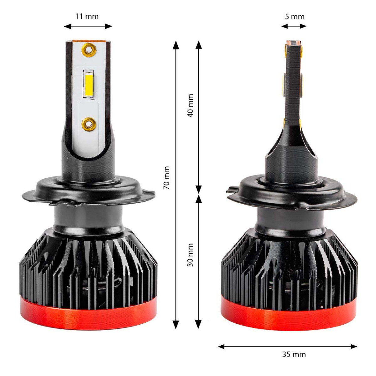 LED-esitulede pirnid BF seeria H7 BF AMiO-02242