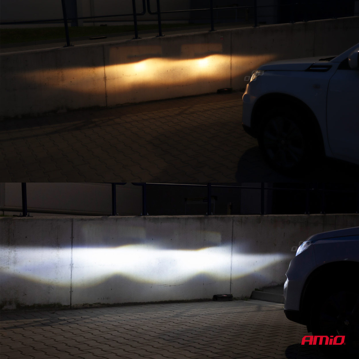 LED-esitulede pirnid COB seeria H8/H9/H11 AMiO-02845