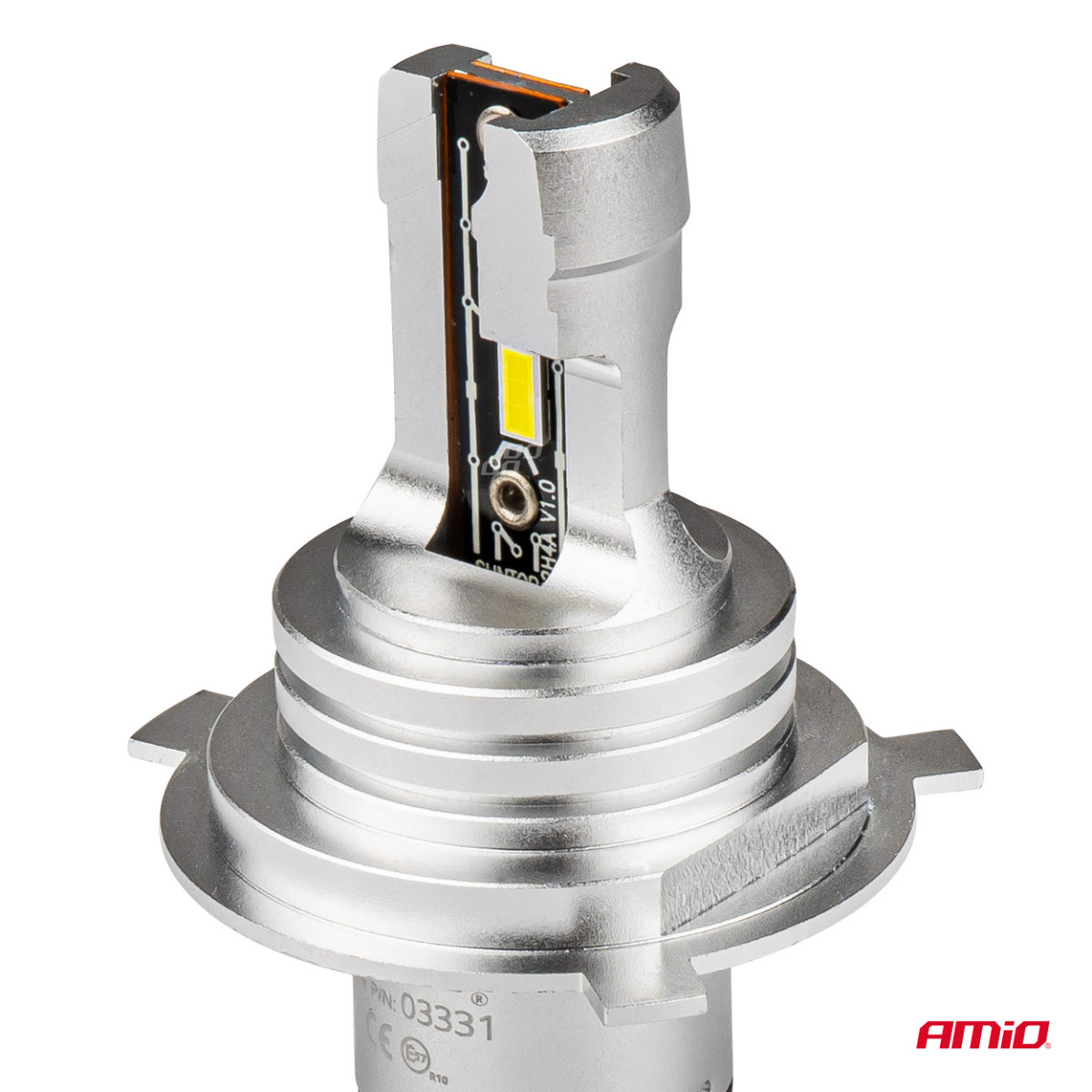 LED-esitulede pirnid H-mini seeria H4/H19 AMiO-03331