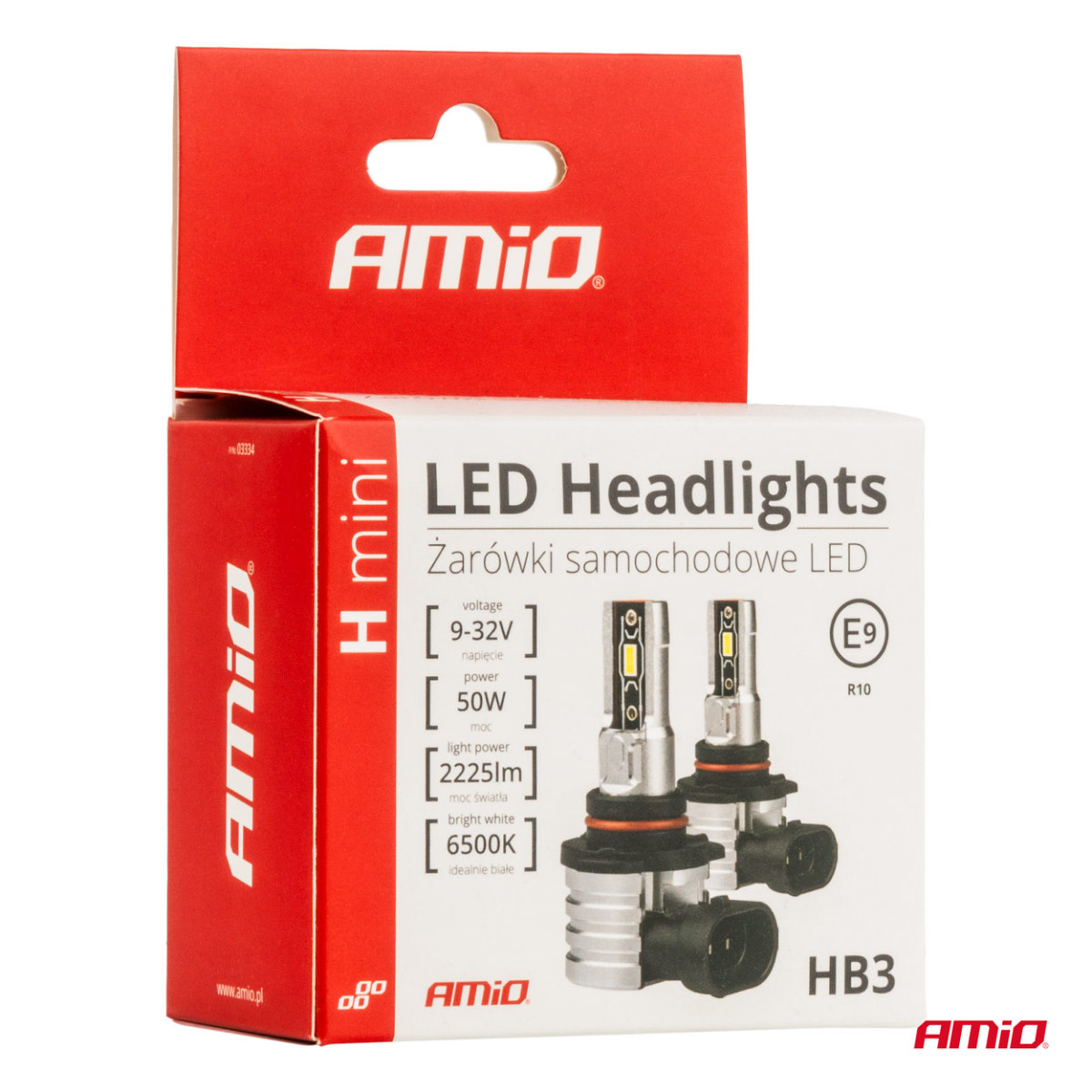 LED-esitulede pirnid H-mini seeria HB3 9005/HIR1 9011/H10 AMiO-03334
