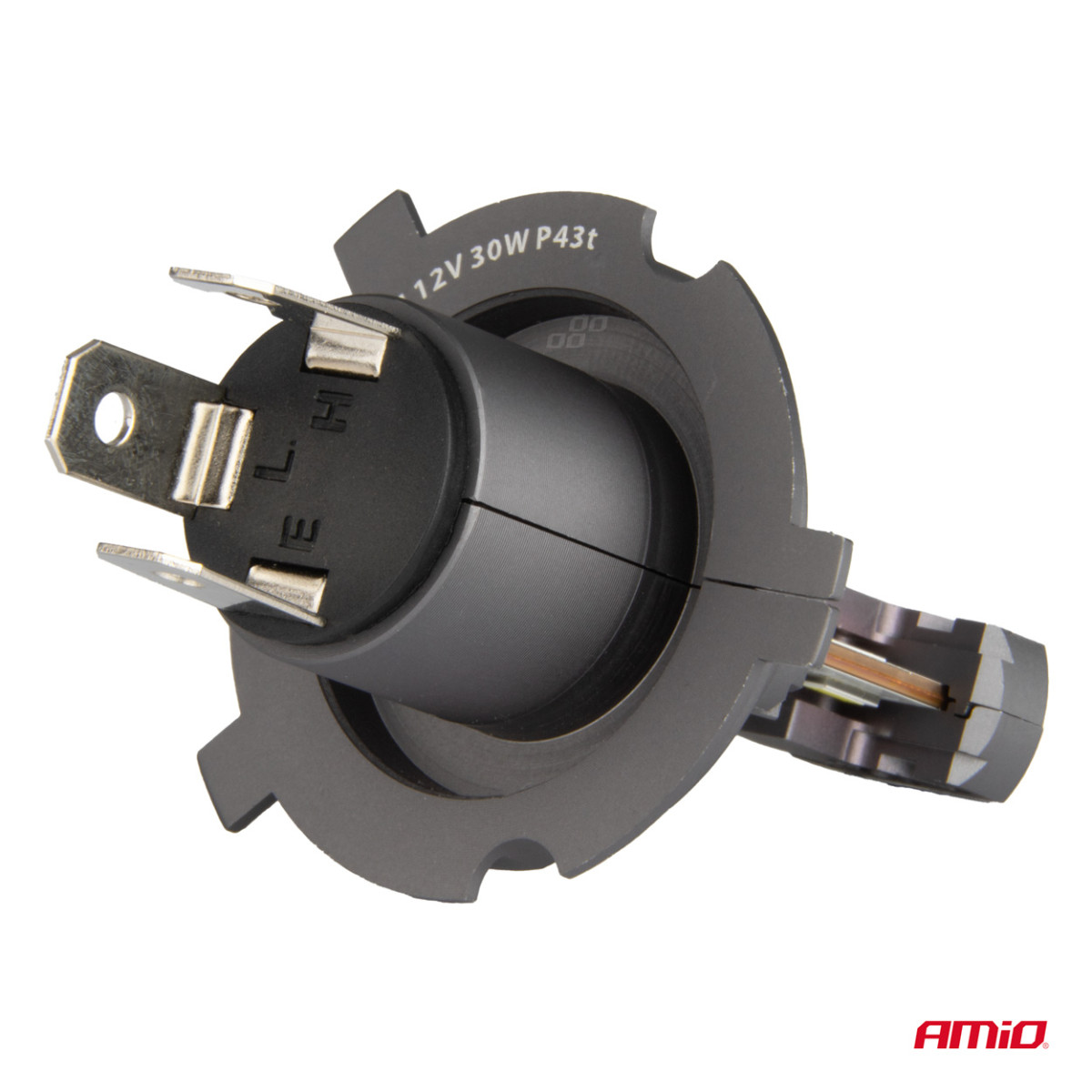 LED-esitulede pirnid hübriidseeria H4 H19 6000K Canbus 60W AMIO-04114