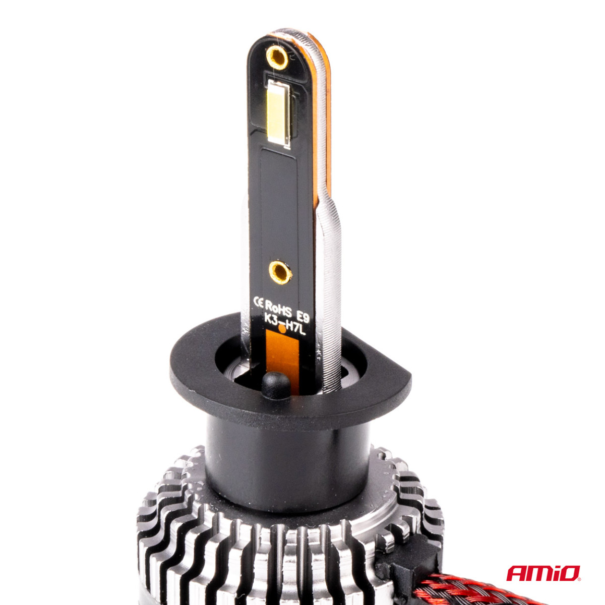 LED-esitulede pirnid K3 seeria H1 12V 6000K Canbus AMIO-03680