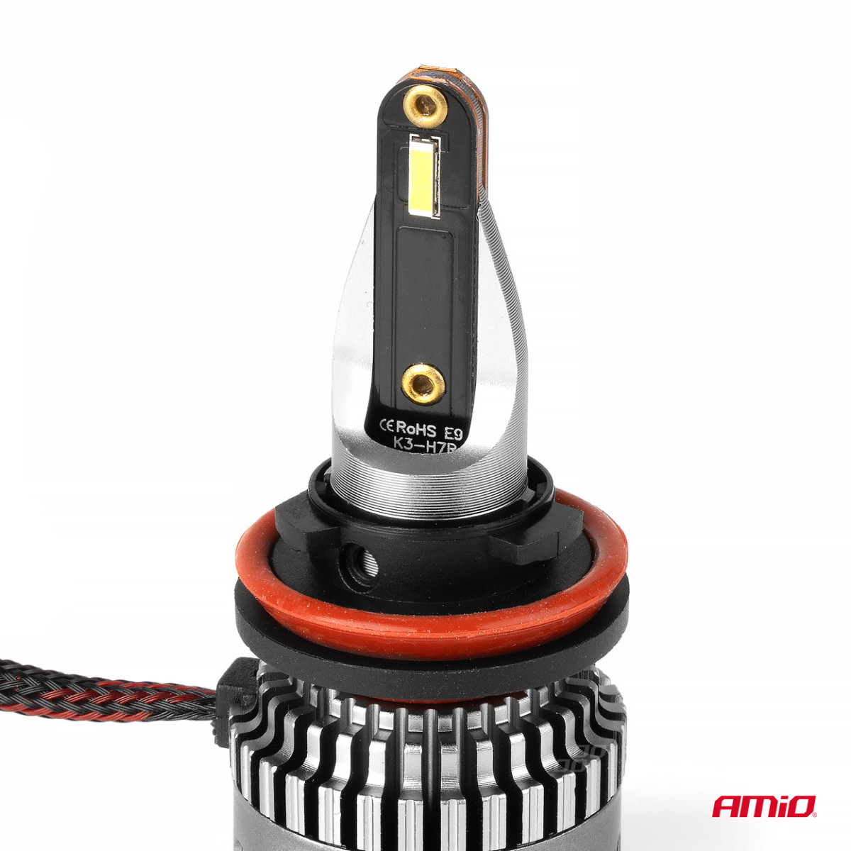 LED-esitulede pirnid K3 seeria H8 H9 H11 H16 12V 6000K Canbus AMIO-03686