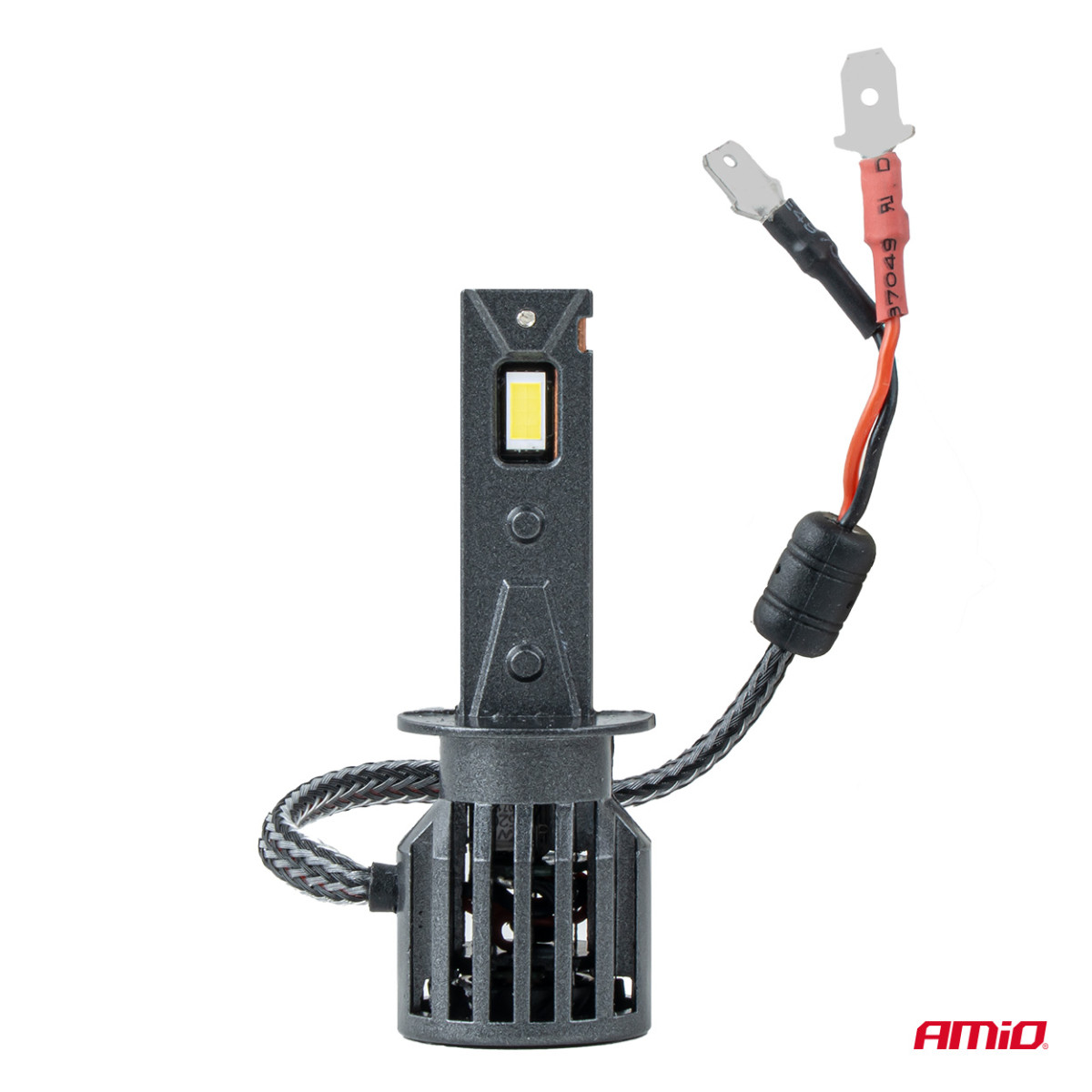 LED-esitulede pirnid F25 hõbedased täis CANBUS H1 54W 12V 24V AMIO-04701