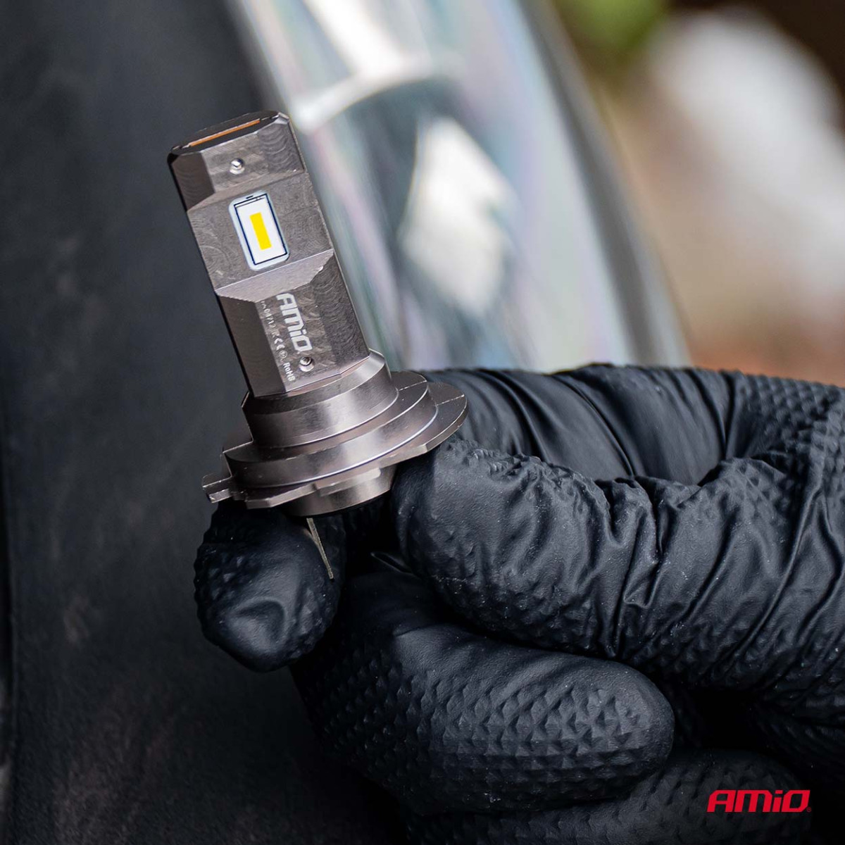 LED-esitulede pirnid seeria H25 CANBUS H7 H18 12V 30W, AMIO-04712