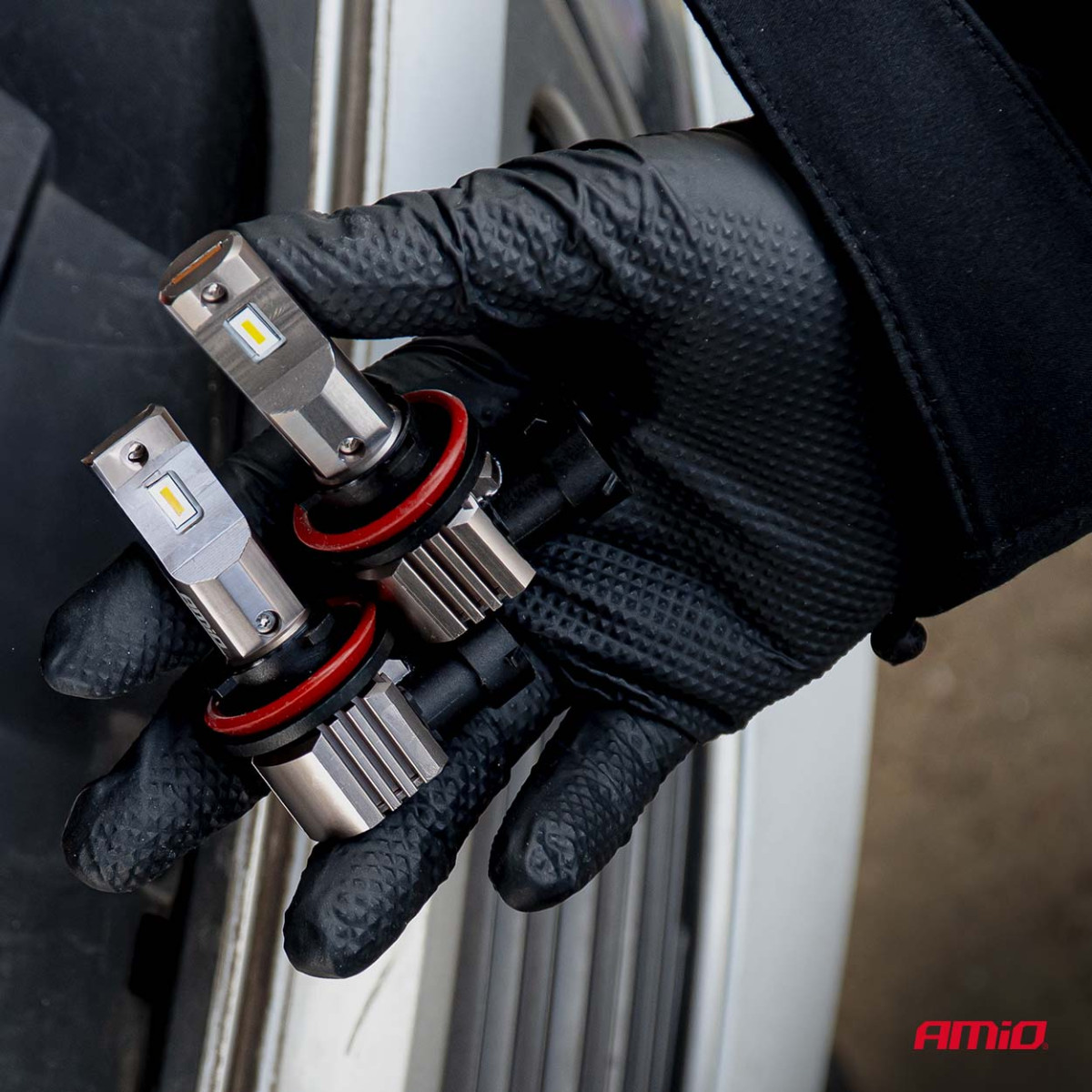 LED-esitulede pirnid seeria H25 CANBUS H8 H9 H11 H16 12V 31W, AMIO-04713