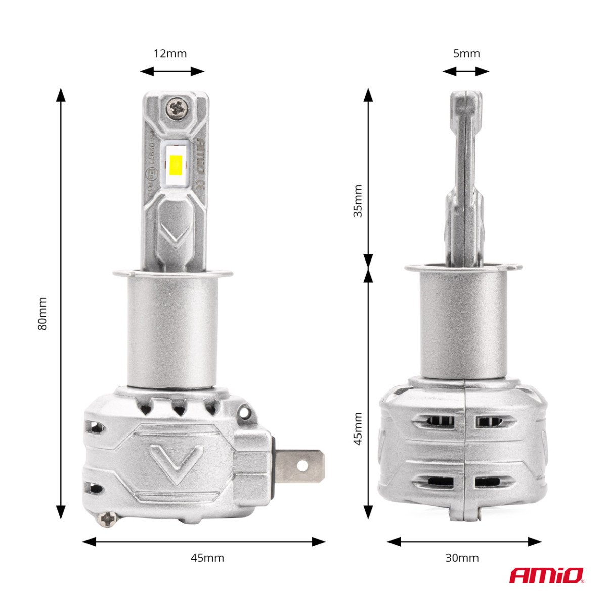 LED-esitulede pirnid X2 seeria H3 AMiO-02971