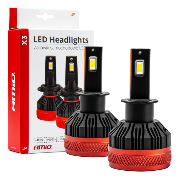 LED-esitulede pirnid X3 seeria H3 AMiO-02978