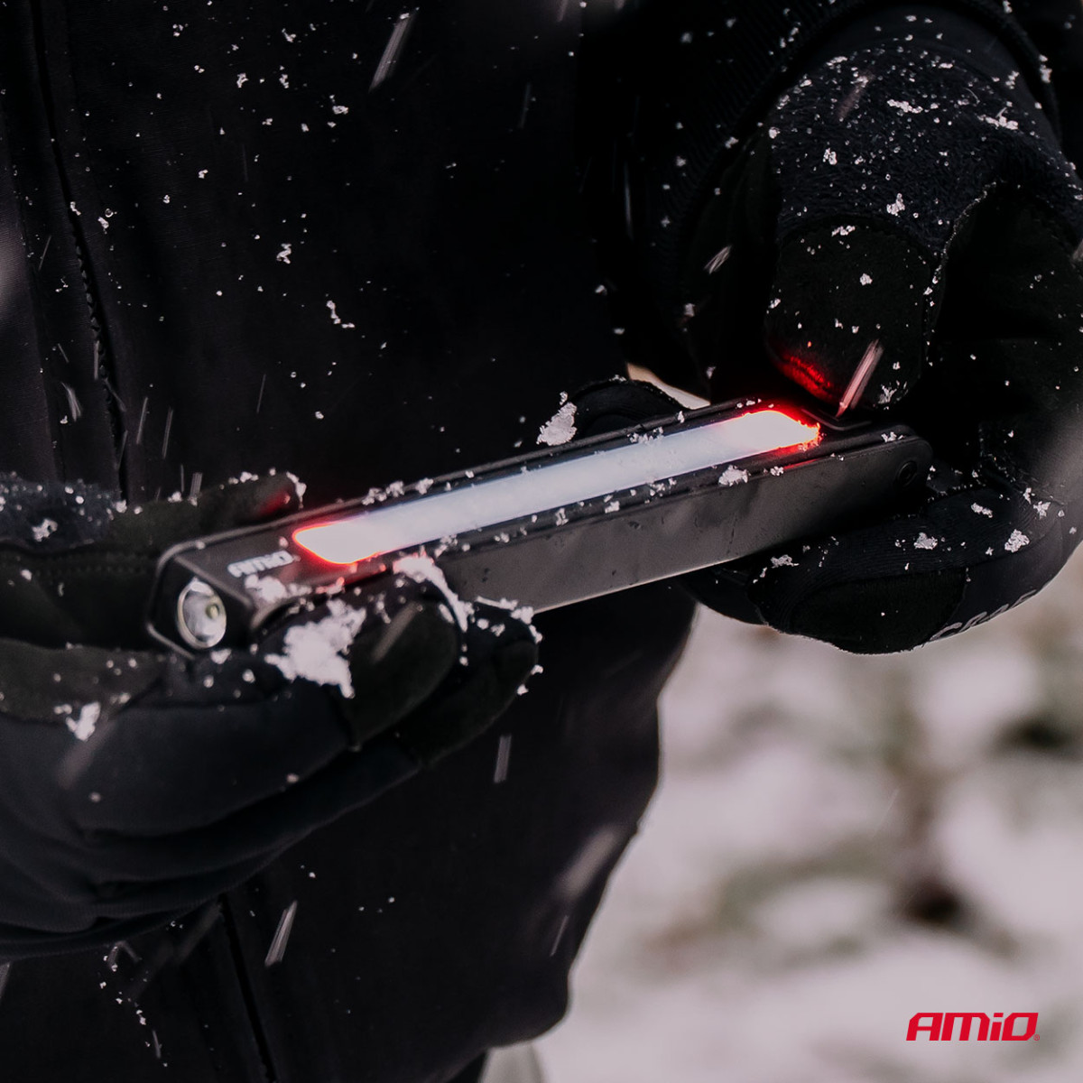 LED-inspektsioonitulede komplekt, 10 tk, patareitoitega XTE + SMD, 600 mAh, AMIO-04670