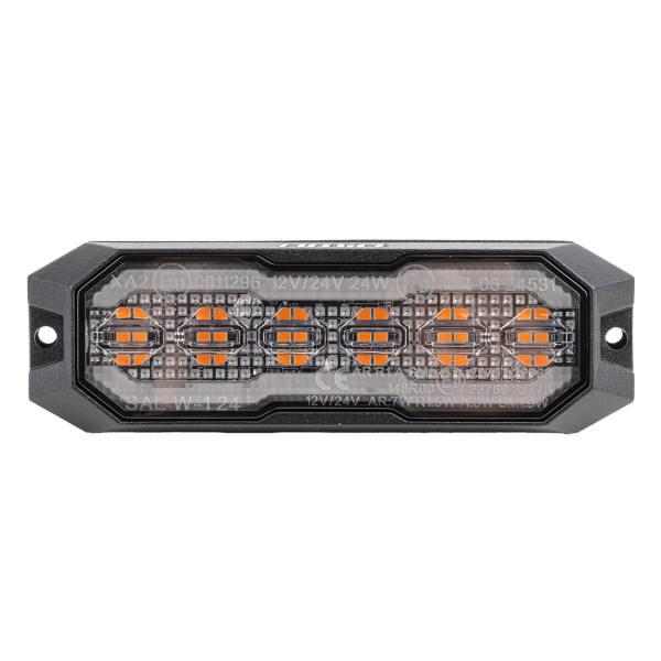 LED-hoiatustuli koos gabariidi- ja suunatulega R65 R148 12V/24V 24W AMIO-04859