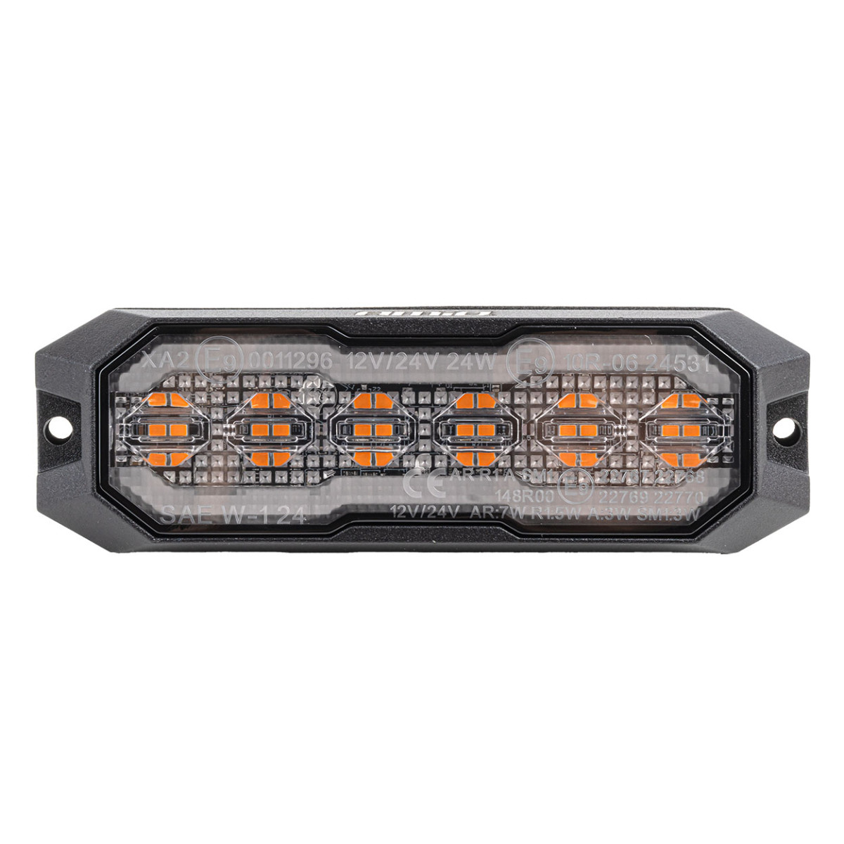 LED-suunatulelatern tagurdustulega R65 R148 12V/24V 24W AMIO-04862