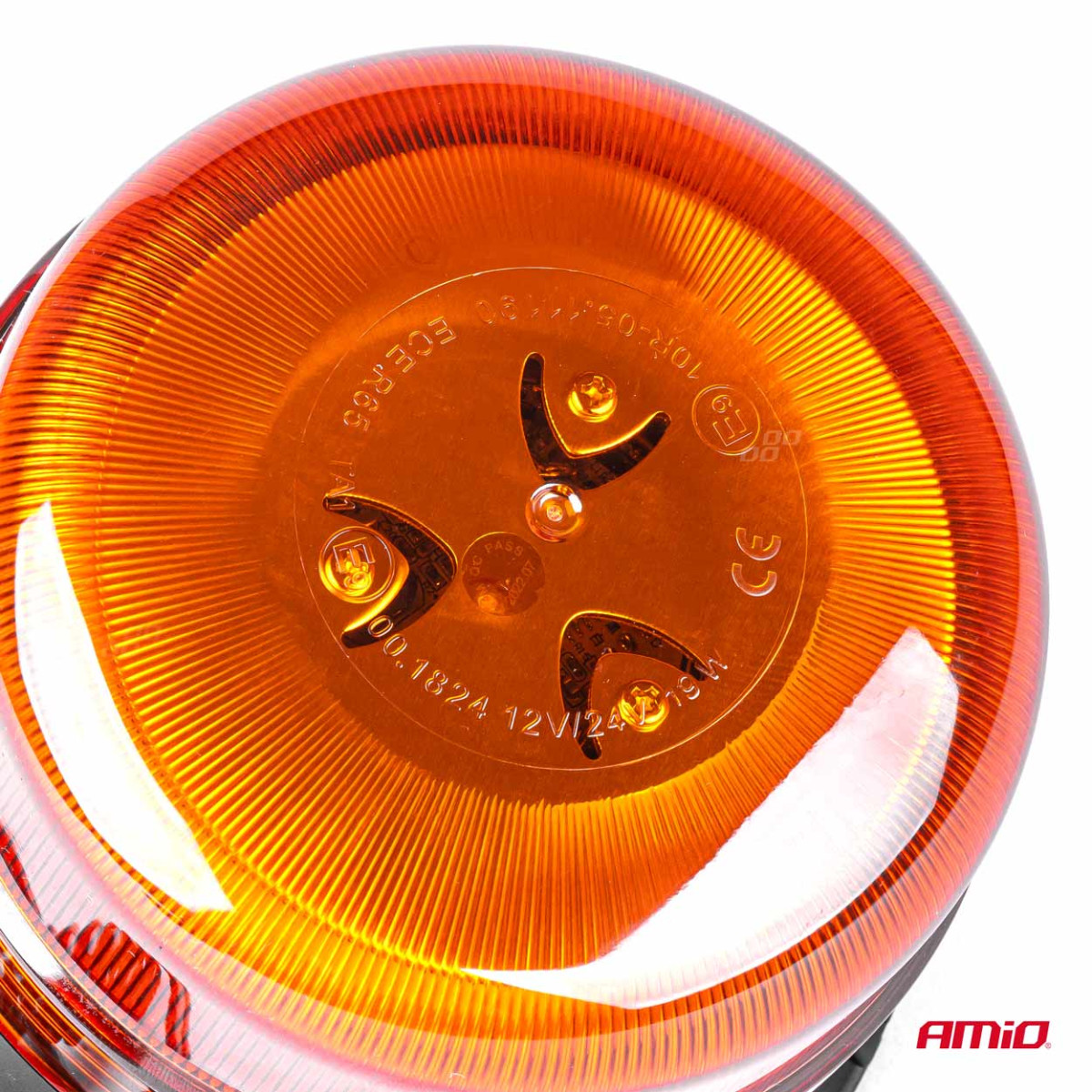 LED-hoiatuslamp WAR11M 39 LED R65 R10 12V 24V AMIO-01500