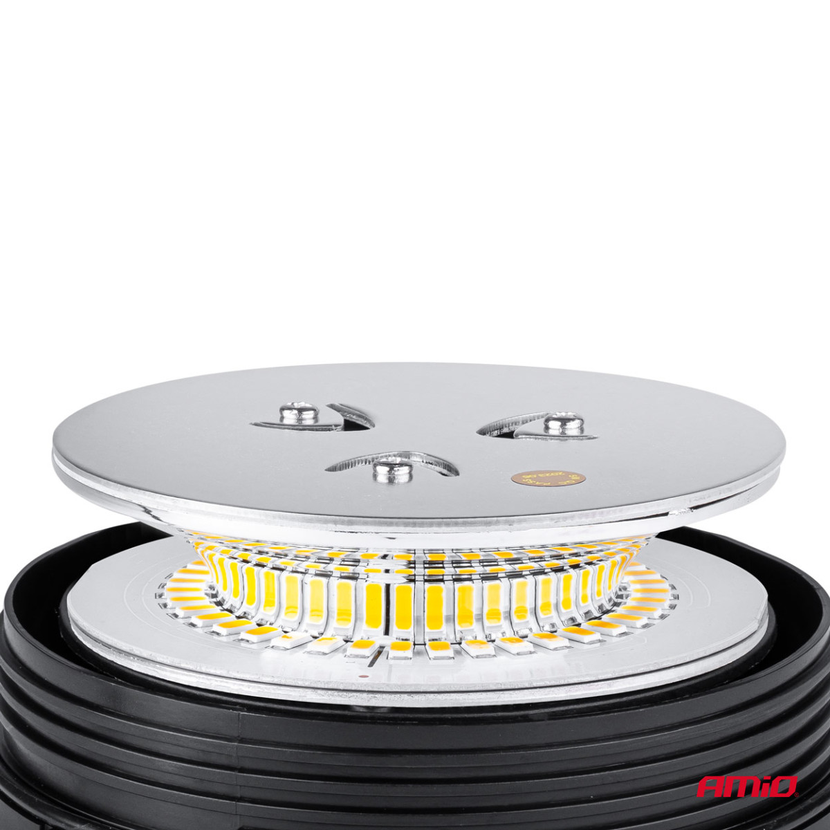 LED-hoiatuslamp WAR11M 39 LED R65 R10 12V 24V AMIO-01500