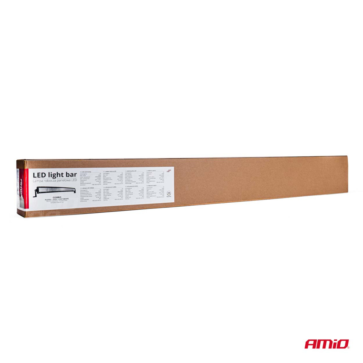 LED-paneeltöölamp SLIM, kumer, 130 cm, 9-36V, AWL47