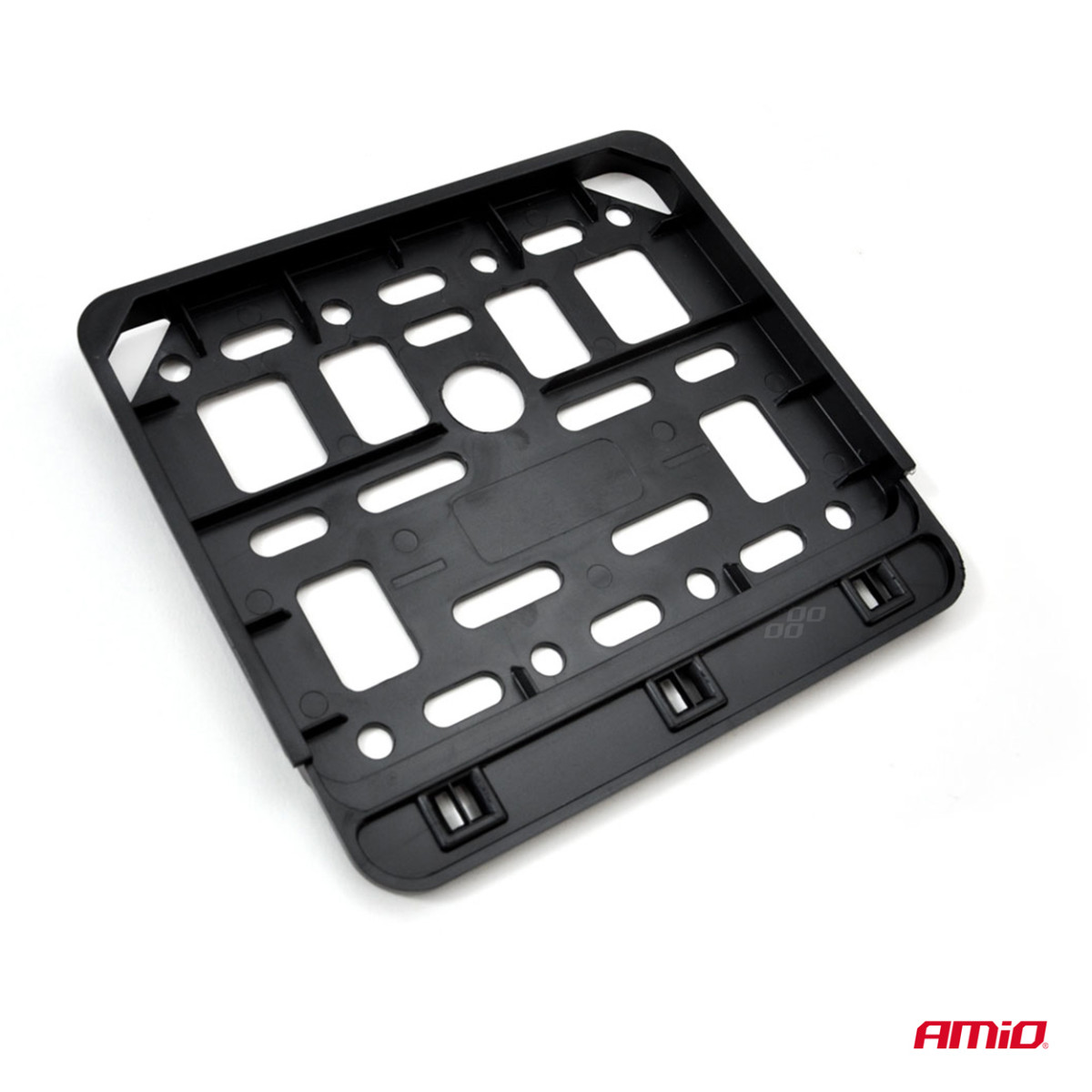 Tõukeratta numbrimärgi hoidik – must, AMIO-01169